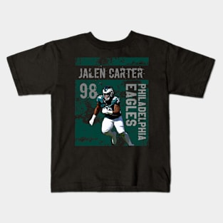 Jalen carter || philadelphia eagles Kids T-Shirt